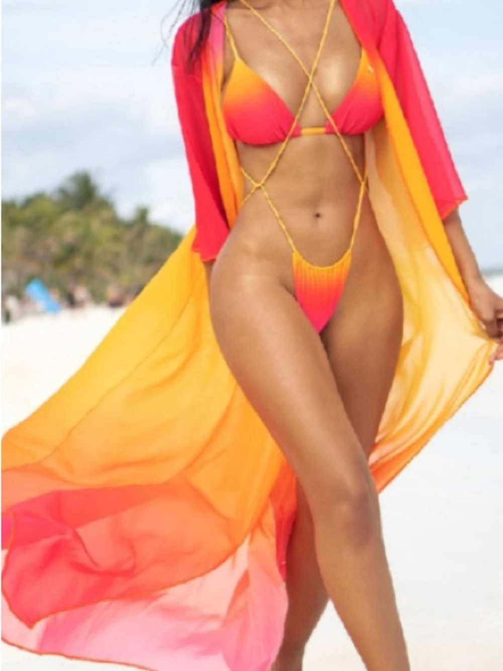 Sunset Ombre Cover Up